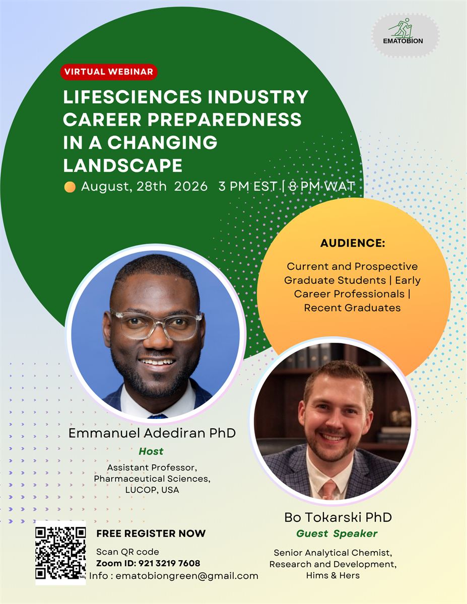 Lifesciences industry career preparedness